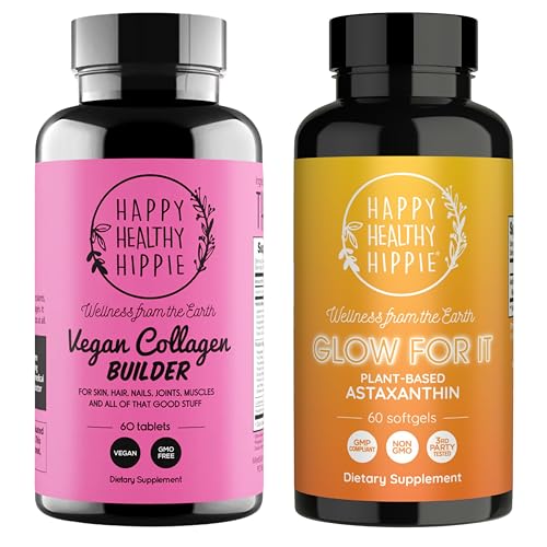 Happy Healthy Hippie Glow for It Astaxanthin Supplement & Joy-Filled Mood Support Supplement