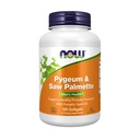 AHORA Suplementos de alimentos, Pygeum & Saw Palmetto con Pumpkin Seed Oil, Men's Health*, 120 Conde(Pack of 1)