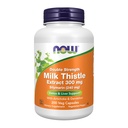 AHORA Suplementos de alimentos, Silymarin Milk Thistle Extrae 300 mg con Artichoke y Dandelion, Doble fuerza, soporta la función del hígado*, 200 cápsulas de Veg