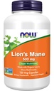NOW Foods Supplements, Lion's Mane 500 mg, Super Mushroom, Made with Organic Lion's Mane Mushrooms, 120 Veg Capsules