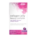 Ahora Soluciones alimentarias, Complejo de belleza de gelatina de colágeno, Sabor de plum dulce, 10 palitos de gelatina