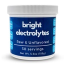 Bright Hydration Electrolyte Powder - Raw & Natural - No Added Flavors, Zero Sugar - Sea Salt, Himalayan Pink Salt, Magnesium & Potassium - Medium 5.5 oz Jar