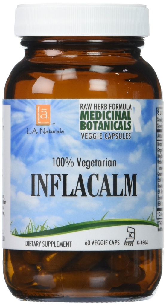 Inflacalm Raw Formula 60 Vgc, 0.02 Pound