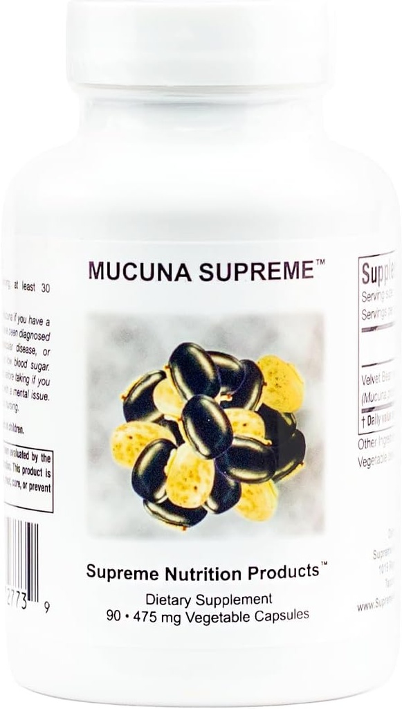 Máxima Nutrición Mucuna Supreme, 90 Cowhage Vegetarian Capsules