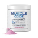 NAUTILUS Muscle Code Essential Amino Acid Powder Muscle Synthesis & Repair & Strength Natural Mixed Berry Flavor – 30 Servings Clinically Studied 0g Sugar, Keto, Vegan, Gluten Free, Dairy Free