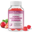 Liposomal Glutathione Gummies 1000mg, Alta Absorción Glutathione Suplemento con vitamina C, NAC, Milk Thistle for Skin Health, Liver Detox & Immune, Vegan, Sugar Free, Strawberry Flavor, 60 Cuenta