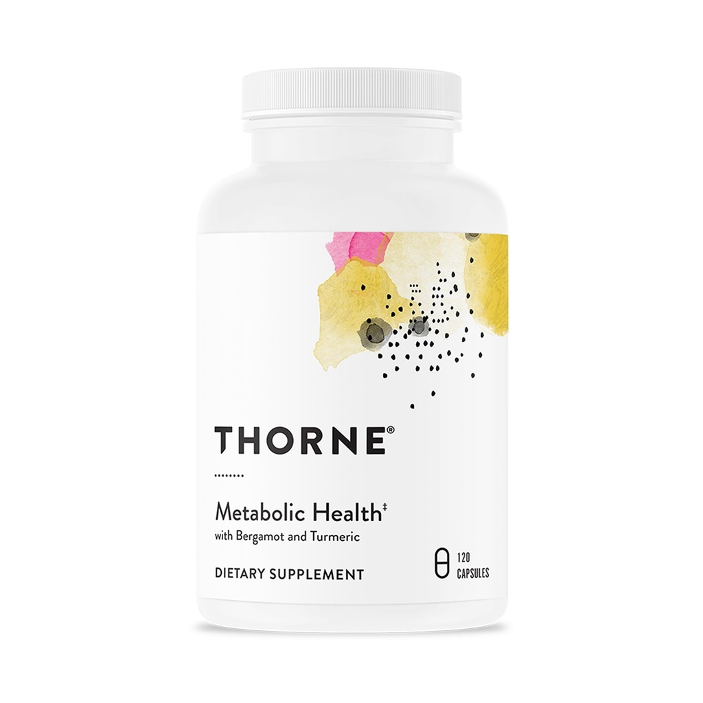 THORNE - Salud Metabólica - Bérgamo " Curcumin Phytosome Supplement to Aid Weight Management - Supports Healthy Fat Metabolism to Promote a Healthy Liver* - Third-Party Certified - 120 Capsules