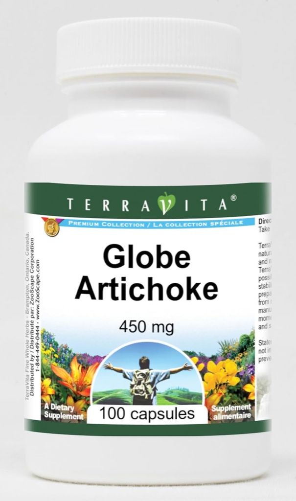Globe Artichoke - 450 mg (100 cápsulas, ZIN: 520262)