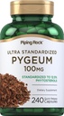 Piping Rock Pygeum | 100mg | 240 Capsules | Supplement for Men & Women | Pygeum Africanum Bark Extract | Ultra Standardized Phytosterols | Non-GMO, Gluten Free