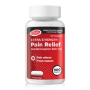 RIGHT REMEDIES Extra Strength Pain Relief, Acetaminophen 500 mg Caplets, Pain Reliever & Fever Reducer, Value Pack (300 Count), Compare to the Active Ingredient in Extra Strength Tylenol®