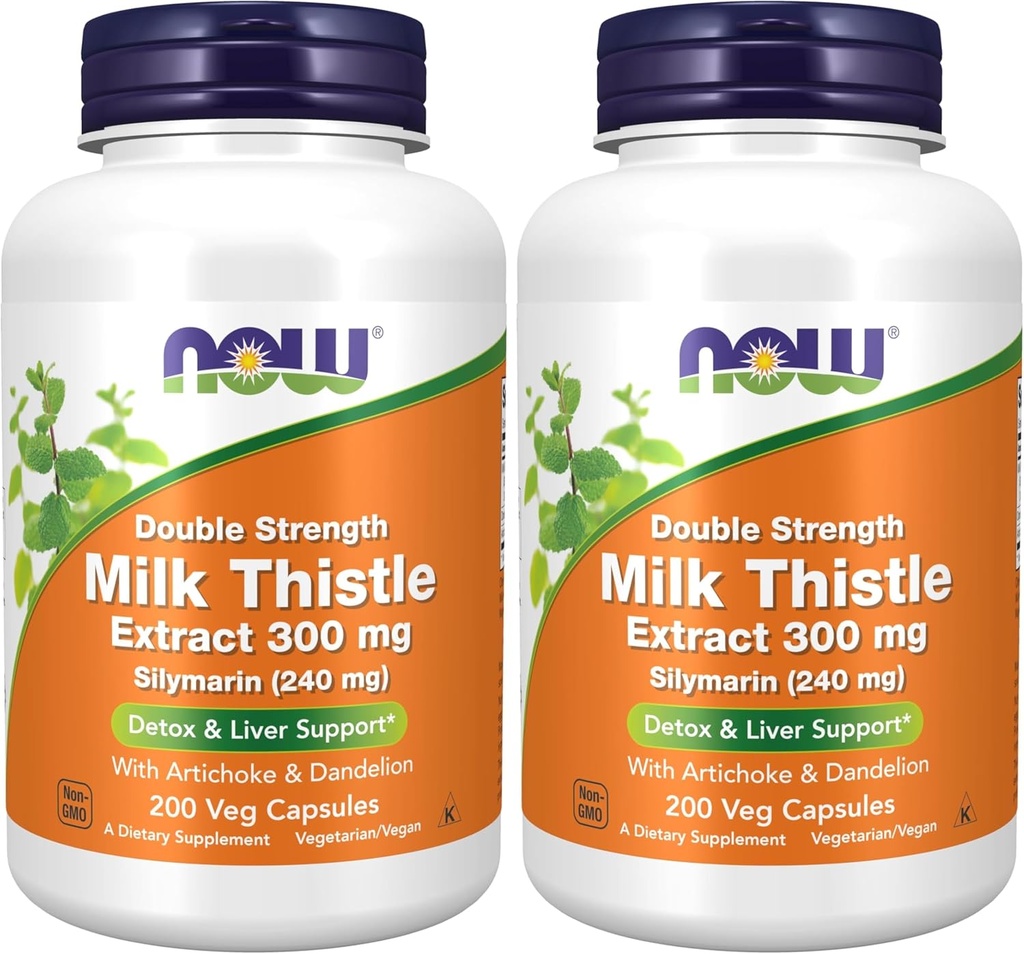 AHORA Silymarin 2X - 300 mg,200 cápsulas de veg (Pack of 2)