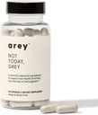 Arey No Hoy, Grey Daily Hair Supplement for Women ' Men TEN Slows Grey Hair Growth & Repigment in 3-6 Months ← Promueve más sano, Thicker Hair TEN Biotin, B +D Vitamins TEN Vegan & Gluten Free (1 Mes)