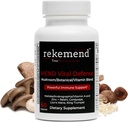 Mushroom Suplemento para el apoyo inmunitario - Contiene Lions Mane, Cordyceps & Reishi Mushroom Extractos - 60 cápsulas