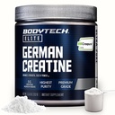 BodyTech Elite German Creatine with Creapure®, Creatine Monohydrate Powder for Strength, Size & Power, 5g per Serving, Unflavored, Gluten Free, 11.01 oz, 60 Servings