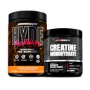 PROSUPPS Hyde Nightmare Intense Energy Pre-Workout, Orange Creamsicle, and Creatine 300 Bundle