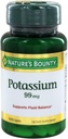 Bounty Potassium Gluconate 99mg, 100 Caplets (Pack of 2)