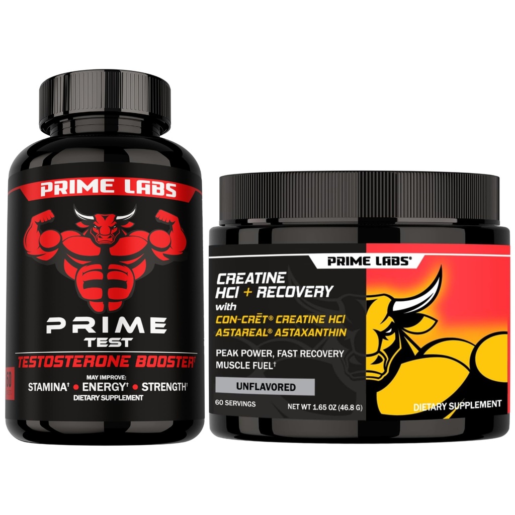 Prime Labs - Prime Test + Creatine/AstaReal Powder