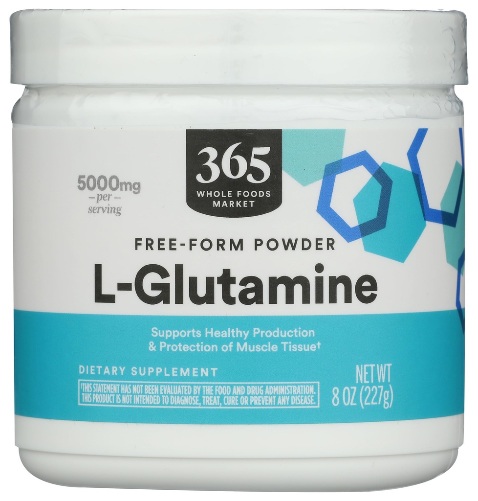 365 by Whole Foods Market, L-Glutamine Free-Form Powder, 8 oz