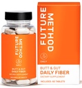 MÉTODO FUTURO Suplemento de fibra, Acacia y Psyllium Husk Fiber Pills for Digestion (60ct)