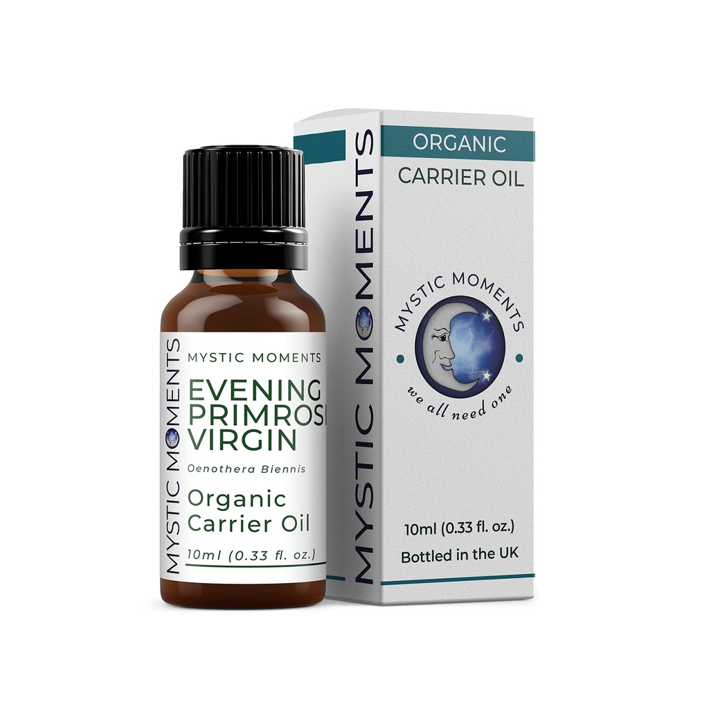 Mystic Moments | Evening Primrose Virgin Organic Carrier Oil - 10ml - 100% Pure
