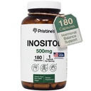 PRISTINE'S Myo Inositol PCOS Supplement Capsules - 500mg 180 Day Supply - Vegan, Gluten Free, Non GMO