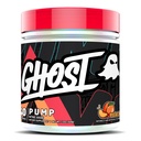 GHOST Pump Nitric Oxide Powder, Peach - 40 Servings - Sugar-Free & Stim-Free Pre-Workout Supplements - L-Citrulline, Arginine Nitrate & L-Glutathione - Soy & Gluten-Free, Vegan
