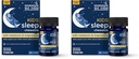 Mommy's Bliss Kids Sleep Chewable Tablets, Melatonin, Magnesium & Calming Herbs, Grape Flavor, Sugar Free Kids Melatonin, Age 3+ (35 Servings), 35 Count (Pack of 2)