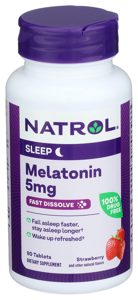 NATROL Melatonina 5 mg, 90 TC