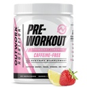 Outwork Nutrition Non-Stim Pre Workout Powder - Citrulline Malate, Beta-Alanine, Rhodiola Extract for Performance, Focus & Energy Boost - Preworkout for Men, Women (Caffeine Free, Strawberry Lemonade)