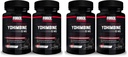 Force Factor Yohimbine Supplement for Men, Yohimbe Bark Extract with Superior Absorption to Enhance Performance, 6mg Yohimbine Bark Pills with Key Natural Ingredients, 30 Count (Pack of 4)