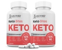 Justified Laboratories (2 Pack) Keto Bites ACV Pills 1275MG Formulated with Apple Cider Vinegar Keto Support Blend Alternative to Gummies 120 Capsules