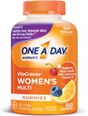 Un día Multivitamina femenina, Suplemento con vitaminas A, C, E, B1, B2, B6, B12, Biotina, Calcio y Vitamina D, 150 cuentan