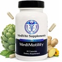 MediMotility 60ct – Physician-Approved Supplement for Healthy Gut Motility & Digestive Function – with Ginger Root & Artichoke Extract – GI & Bloating Support for Men & Women