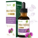Milk Thistle Liver Health Drops, All-in-1 Cardo Mariano Extract Blend for Liver Cleanse Detox & Immune Support w/Turmeric Artichoke Dandelion, High Potency Alcohol-Free Supplement. 2 oz