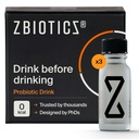 ZBiotics — Feel Better After Drinking, Wake Up Refreshed, Science-Backed, Patented Probiotic for Easier Mornings, Travel-Friendly, 3-Pack of 0.47 Fl Oz Bottles