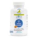 Core Med Science Liposomal ALC & R-ALA Supplement Capsules - Acetyl-L-Carnitine (900mg) & R-Alpha Lipoic Acid (75mg) - Promotes Energy & Focus - Supports Mental Function & Memory Cognition (60 Count)