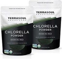 Terrasoul Superfoods Organic Chlorella Powder (Célula Criada) - 12 Oz (2 Pack)