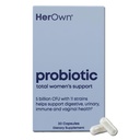 her own Probiotics for Women, 5 Billion CFUs with Prebiotics, Supports Healthy Digestion, 11 Strains, Gluten and Soy Free, Vegan, Non-GMO, 30 Capsules, 30 Servings