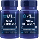Life Extension Bifido GI Balance,probiotics,Bifidobacterium longum BB536® (2 Billion CFU),Support Healthy Gut & Digestive Health,Gluten-Free,Non-GMO,Vegetarian,60 Capsules,(Pack of 2)