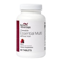 Bariatric Advantage Chewable Essential Multivitamin Without Iron - 200 DV of Key Nutrients - Trace Mineral Support* - Multivitamins for Bariatric Patients - Berry - 60 Count