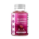 Vitamatic Glucose chewable Gummies - 60 Cuenta - Natural Raspberry Flavor - 4G de Carbohydrate por Serving (1 Bottle)