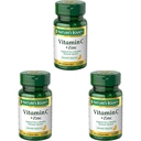 Nature's Bounty Vitamin C + Zinc, Vitamin Supplement, Supports Immune Health, 60 mg, 60 Tablets (Pack of 3)