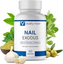 Nail Exodus - Vitality Healthy Nails - Fórmula Premium para los pies más saludables - 60 cápsulas