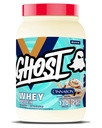 GHOST Whey Protein Powder, Cinnabon - 2LB, 25G of Protein - Cinnamon Roll Flavored Isolate, Concentrate & Hydrolyzed Whey Protein Blend - Post Workout Shakes - Soy & Gluten Free