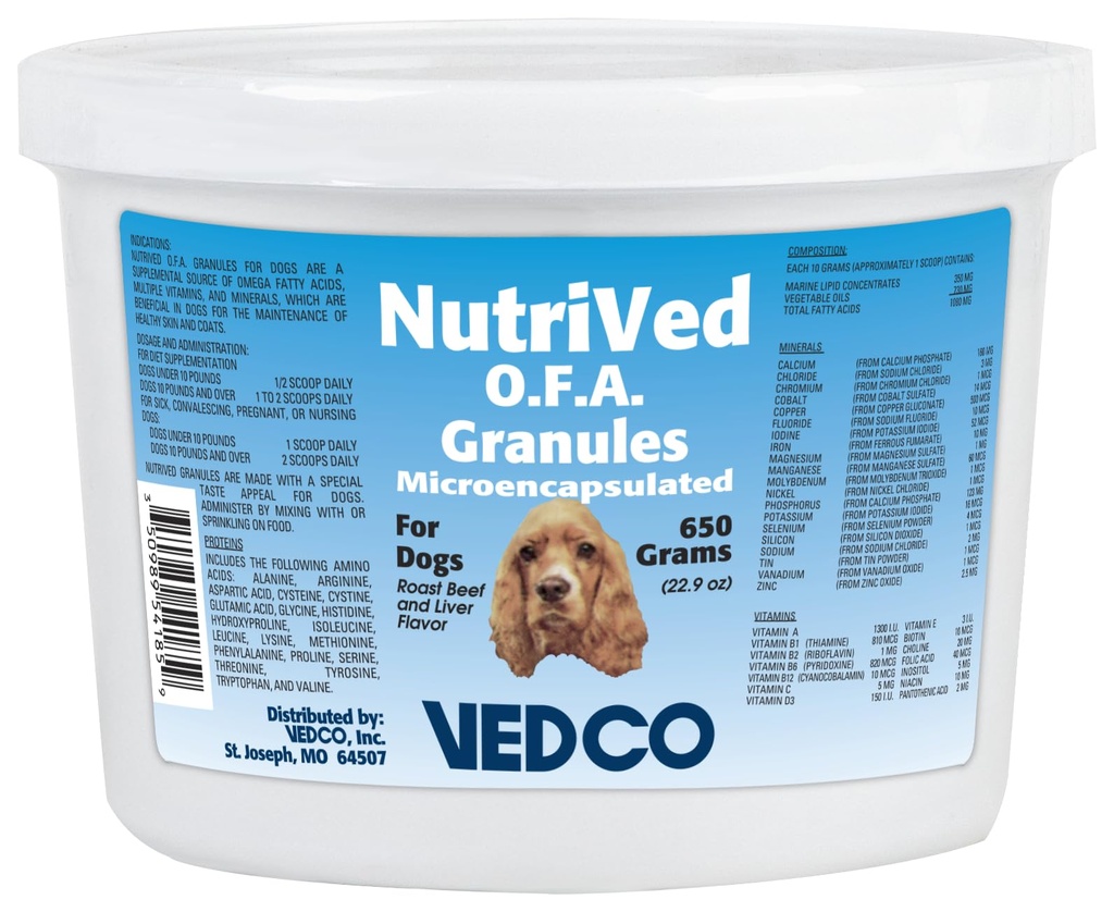 Nutrived OFA Granules for Dogs, 650g