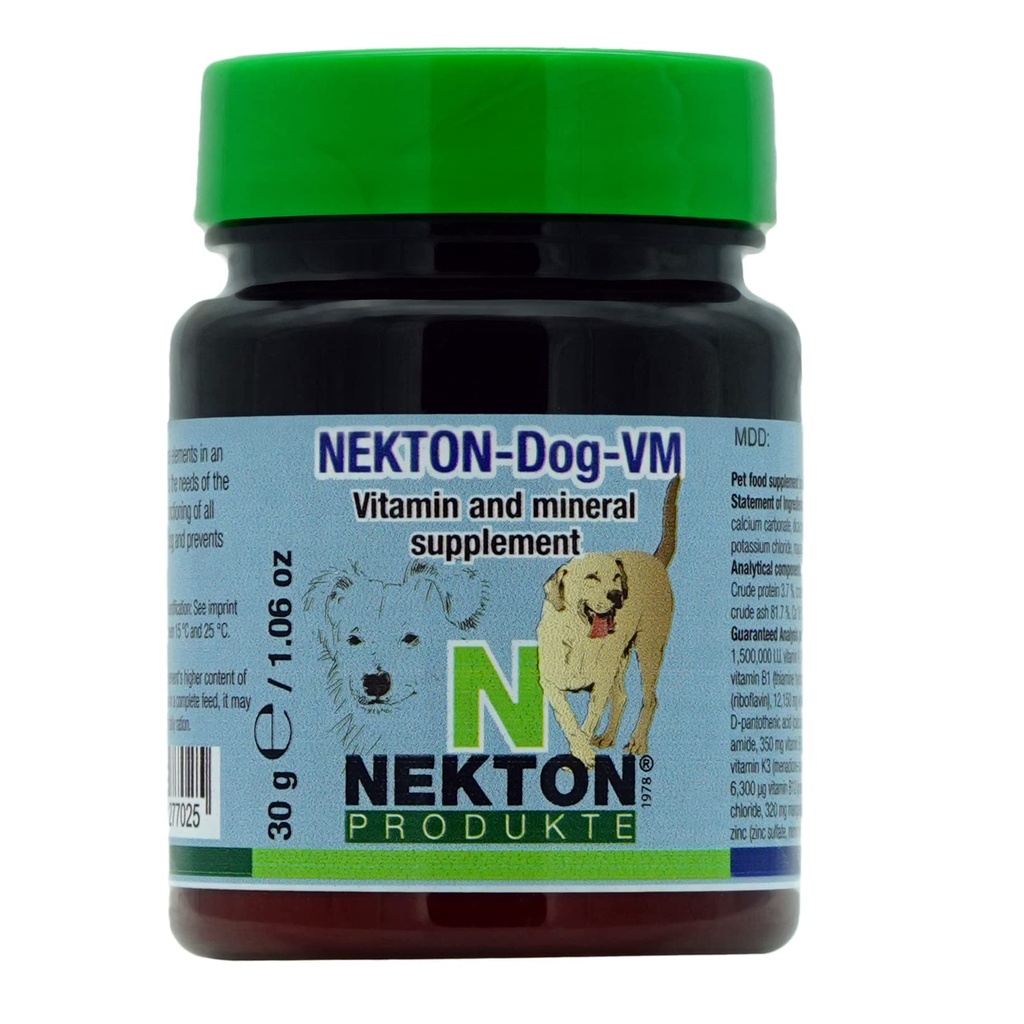 Nekton Dog-VM Canine Vitamin, Mineral, Trace Supplement, 30gm