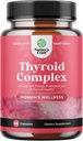 Advanced Thyroid Support for Women with Ashwagandha - Adaptogenic Thyroid Supplement with L Tyrosine Rhodiola and Astragalus Root - Non-GMO Balancing Herbal Thyroid Energy Women’s Health Supplement