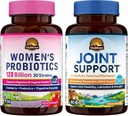 Vitalitown Women’s Probiotic & Joint Support Bundle (Pack of 2) ← Women’s Probiotics 120 Billion (Item 1) " Joint Support (Item 2)