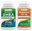 Best Naturals DHEA 25 mg & Magnesium Glycinate 425 mg