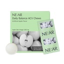 NE:AR Daily Balance ACV Chews – 1,530mg Apple Cider Vinegar – 10 Synergistic Ingredients & 10% Total Acidity – Candy-Like K-Chewables for Daily Digestive & Beauty Support – Green Apple Flavor
